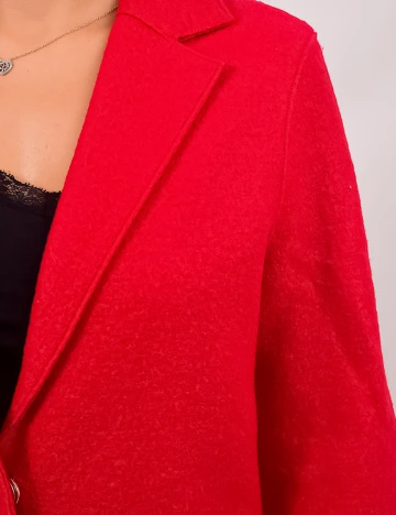 Palton Tommy Hilfiger, rosu, S