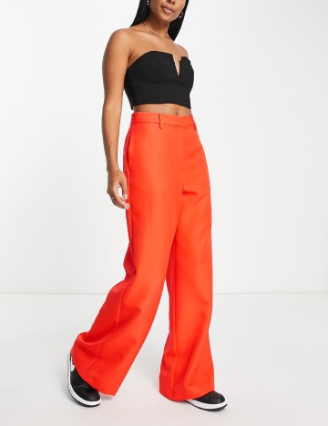 
						Pantaloni ASOS, portocaliu