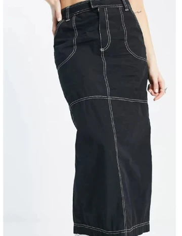 Fusta ASOS, negru Negru