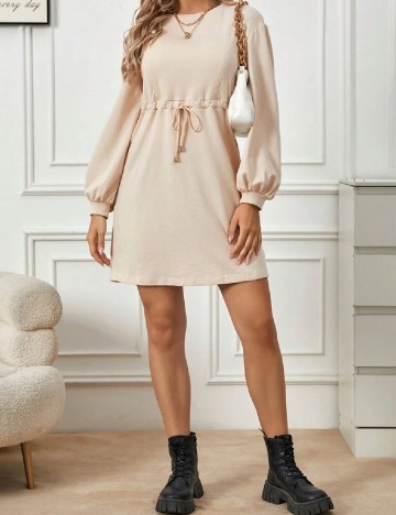
						Rochie scurta SHEIN Maternity, crem