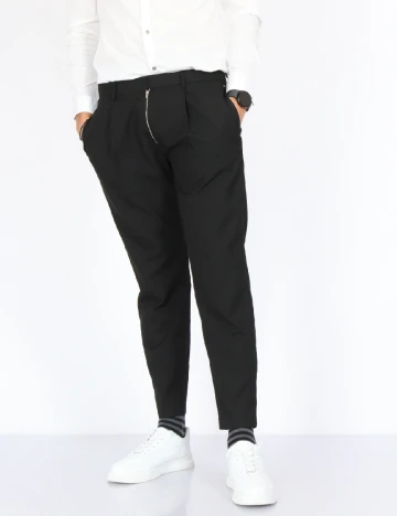 Pantaloni Topman, negru