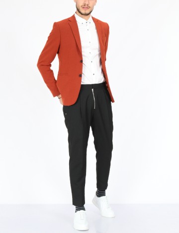 
						Pantaloni Topman, negru