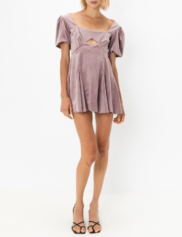
						Rochie scurta ASOS, mov