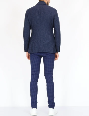 Pantaloni Topman, albastru inchis