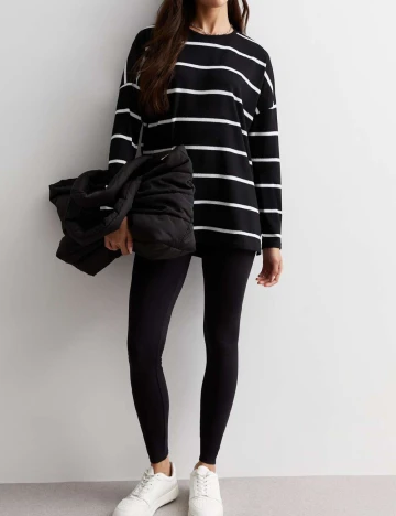 Bluza New look, negru Negru