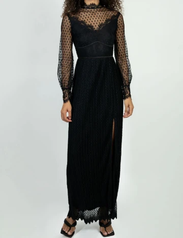 Rochie lunga TFNC London, negru Negru
