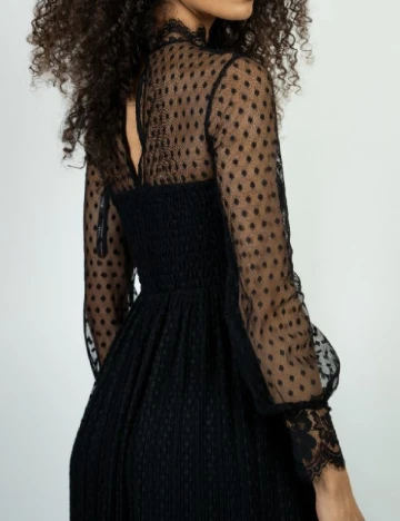 Rochie lunga TFNC London, negru Negru