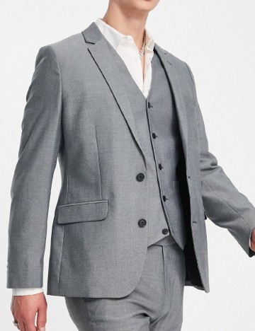 
						Sacou ASOS, gri