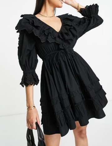 
						Rochie scurta Top Shop, negru