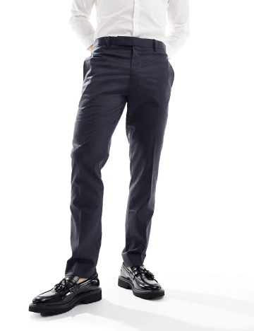 Pantaloni Bolongaro Trevor, gri petrol