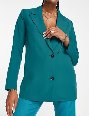 
						Sacou Urban Threads, turcoaz