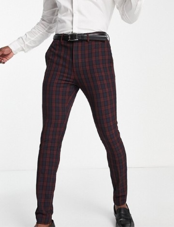 
						Pantaloni ASOS, visiniu