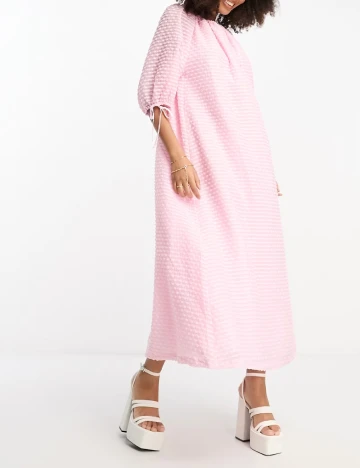 Rochie lunga ASOS, roz Roz