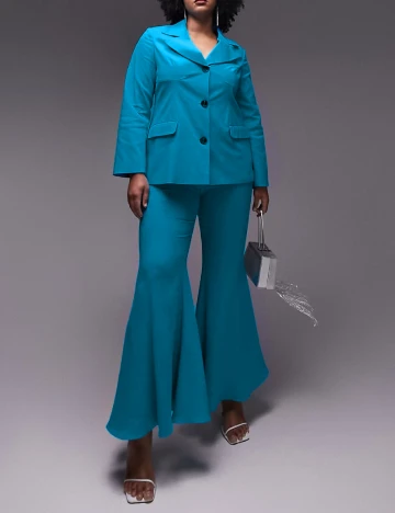 Pantaloni Top Shop Plus Size, albastru