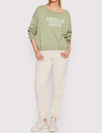 Bluza American Eagle, verde Verde