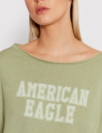 Bluza American Eagle, verde Verde