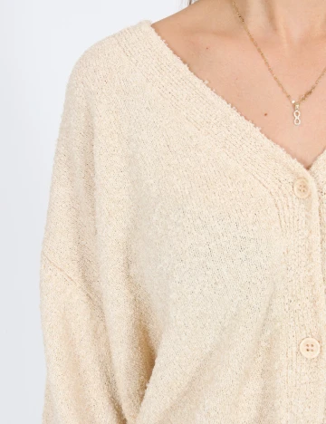 Cardigan NA-KD, crem