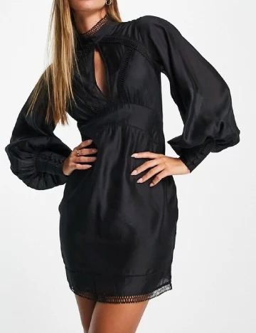Rochie scurta ASOS, negru Negru