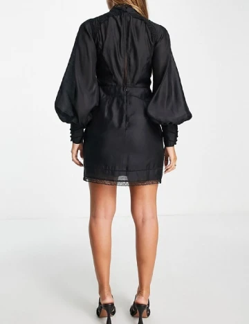 Rochie scurta ASOS, negru Negru