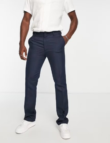 
						Pantaloni Topman, bleumarin