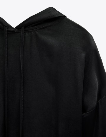 Hanorac Zara, negru, L