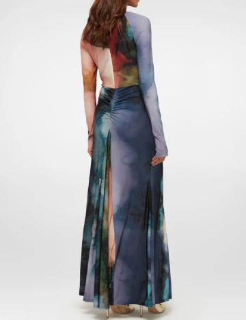 Rochie lunga Daska, mix culori