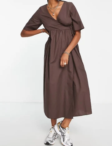 Rochie medie ASOS, maro Maro