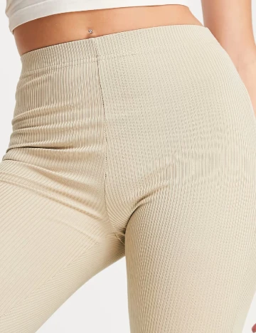 Pantaloni Top Shop, crem