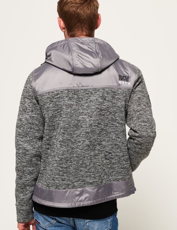 Hanorac Super Dry, gri, S