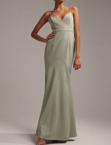 
						Rochie lunga ASOS, verde