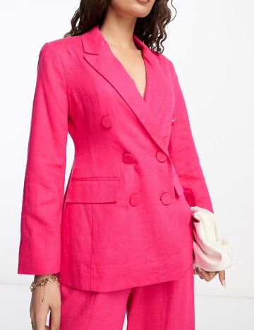 
						Sacou ASOS, roz