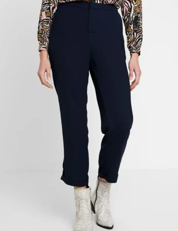 Pantaloni Vila, bleumarin inchis, 36