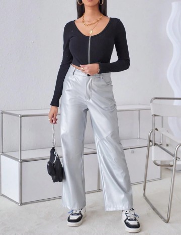 
						Pantaloni SHEIN, gri
