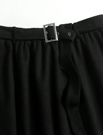 Fusta SHEIN CURVE, negru