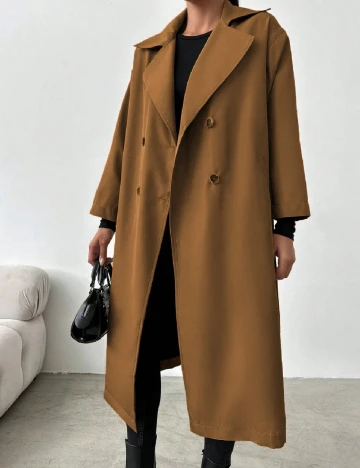 Trench SHEIN, maro Maro