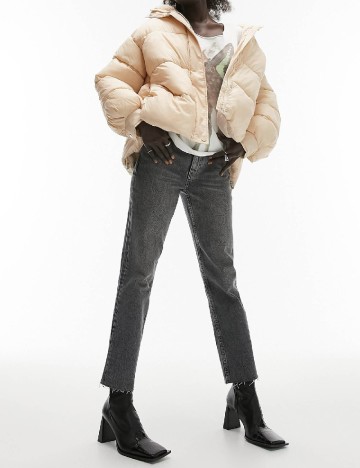 
						Geaca Top Shop, crem