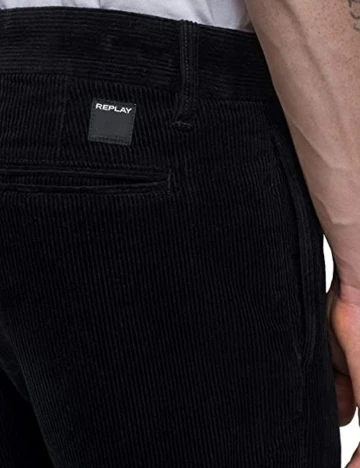 Pantaloni Replay, negru, W31/L30
