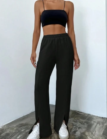 Pantaloni SHEIN, negru