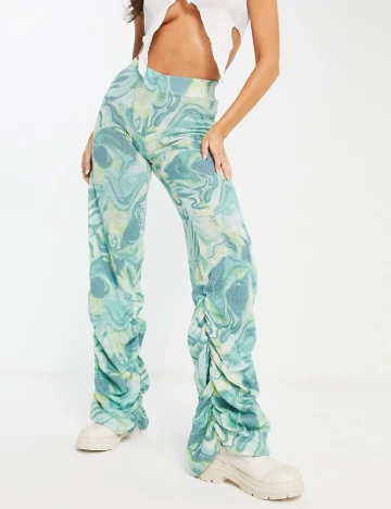 Pantaloni Jaded Rose, verde