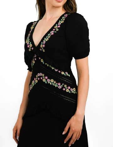 Rochie medie ASOS, negru