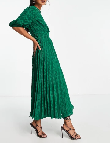 Rochie lunga ASOS, verde