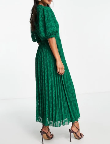 Rochie lunga ASOS, verde