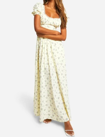 Rochie lunga Boohoo, galben