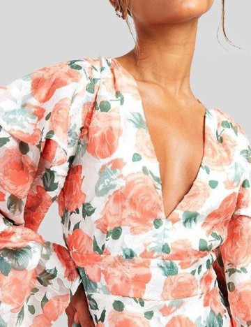 Rochie scurta Boohoo, floral