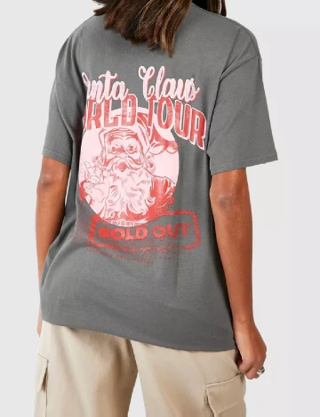 Tricou Boohoo, gri