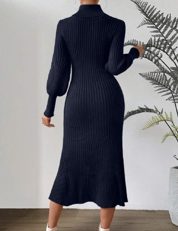 Rochie medie SHEIN, bleumarin