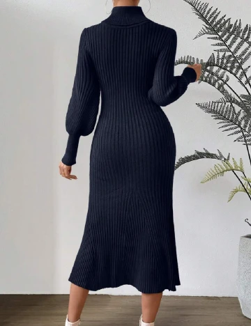 Rochie medie SHEIN, bleumarin Albastru