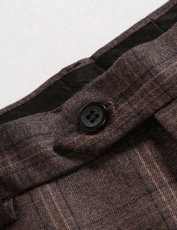 Pantaloni SHEIN, maro