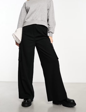 
						Pantaloni ASOS, negru
