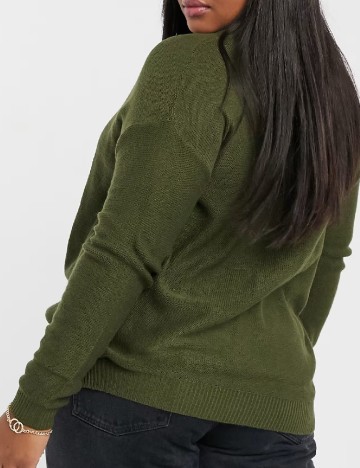 Bluza Brave Soul Plus Size, verde